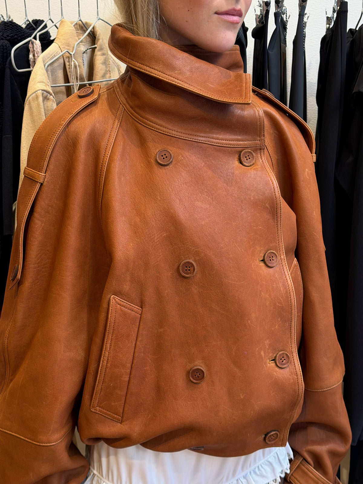 ACNE STUDIOS LEATHER JACKET