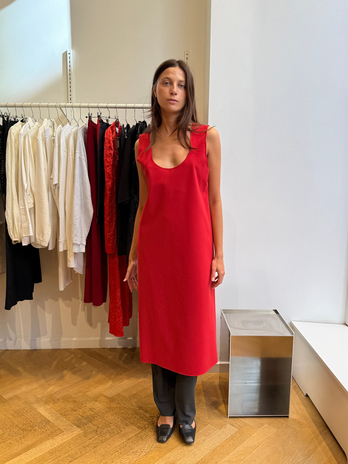 REYÈM DRESS RED