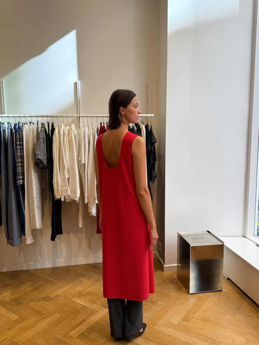 REYÈM DRESS RED